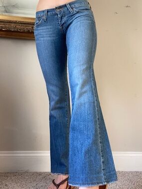 Vintage Lucky Brand "Brooklin Lil Maggie"  Low Rise Bootcut Jeans - Size 0/25